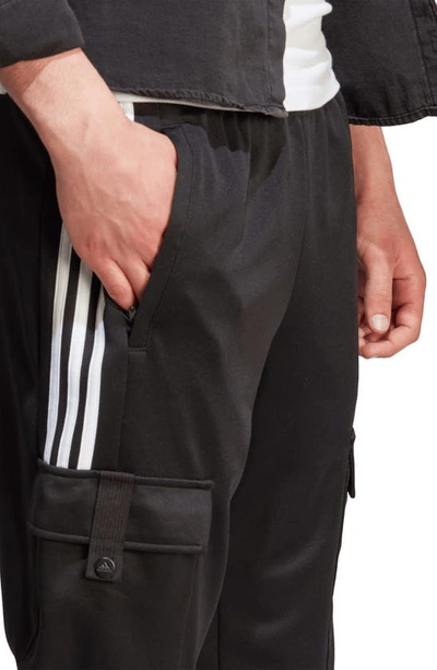 Shop Adidas Originals Sportswear Tiro Cargo Track Pants In Black/ White