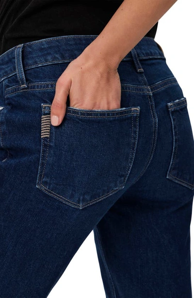 Paige Sloane Low Rise Bootcut Jeans In Gracie Lou