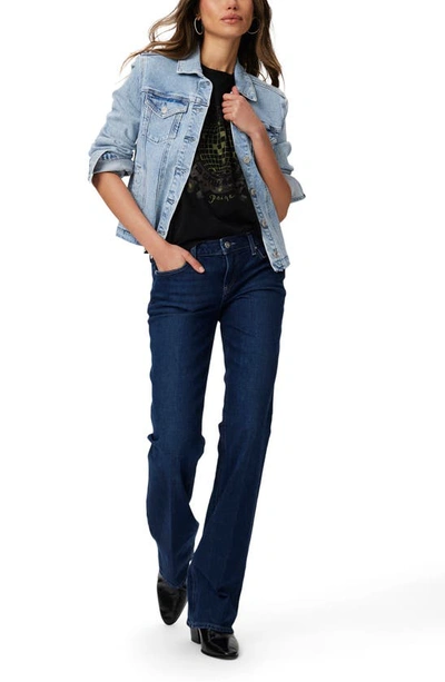 Paige Sloane Low Rise Bootcut Jeans In Gracie Lou