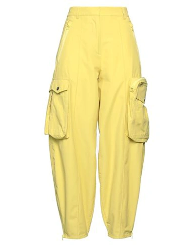 Shop Stella Mccartney Woman Pants Mustard Size 0-2 Cotton, Polyamide In Yellow