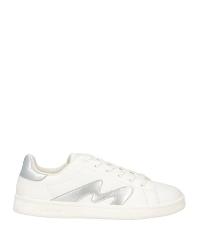 Shop Manila Grace Woman Sneakers White Size 8 Soft Leather