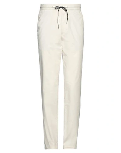 Shop Tommy Hilfiger Man Pants White Size 32w-32l Cotton