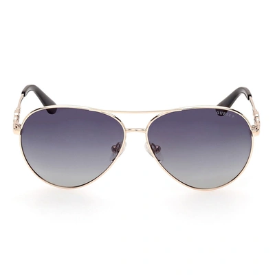 Shop Guess Sunglasses In Gold