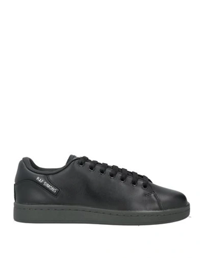 Shop Raf Simons Woman Sneakers Black Size 8 Soft Leather