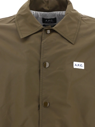 Shop Apc A.p.c. Aleksi Overshirt