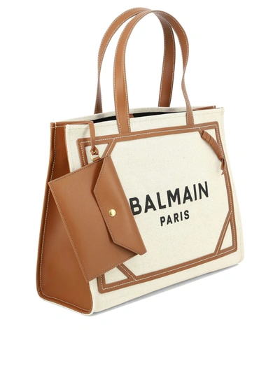 Shop Balmain B Army Tote Bag