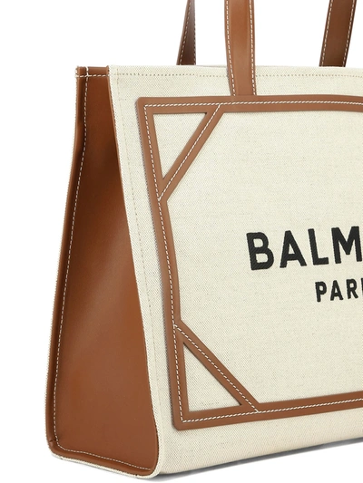 Shop Balmain B Army Tote Bag