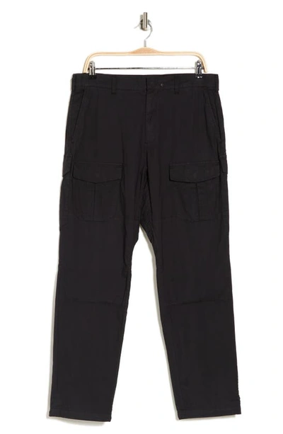 Shop Rag & Bone Flynt Paper Cotton Ripstop Cargo Pants In Black