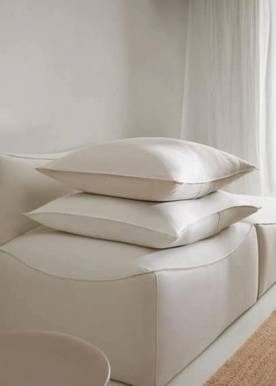 Shop Mango Home 100% Linen Cushion Cover 70x90cm Sand