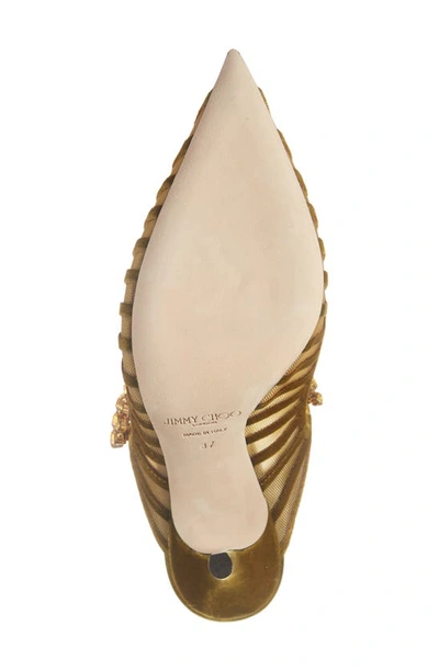 Jimmy Choo Bing 100 Mules In Citrine
