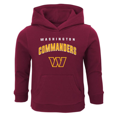 Shop Outerstuff Toddler Burgundy Washington Commanders Stadium Classic Pullover Hoodie