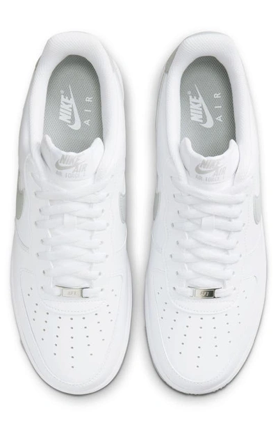 Shop Nike Air Force 1 '07 Sneaker In White/ Light Grey/ White