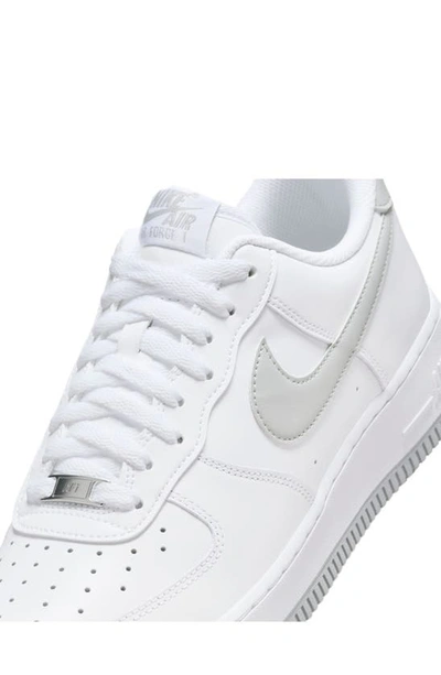 Shop Nike Air Force 1 '07 Sneaker In White/ Light Grey/ White
