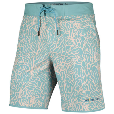 Shop Flomotion Blue The Players Coral Reef Board Shorts