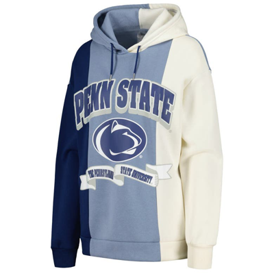 Shop Gameday Couture Navy Penn State Nittany Lions Hall Of Fame Colorblock Pullover Hoodie