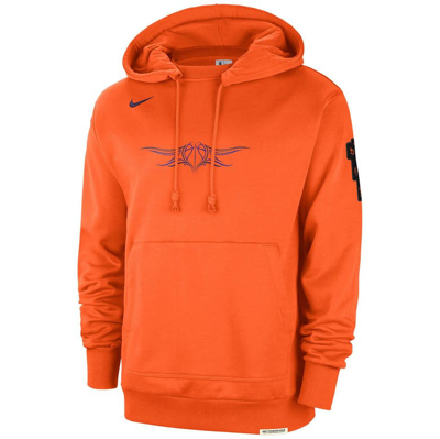 Shop Nike Orange Phoenix Suns 2023/24 City Edition Courtside Standard Issue Pullover Hoodie