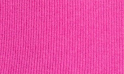 Shop Maje Marlena Rib Cold Shoulder Cashmere Sweater In Fuchsia Pink