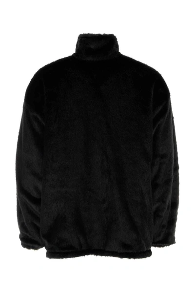 Shop Balenciaga Furs In Black