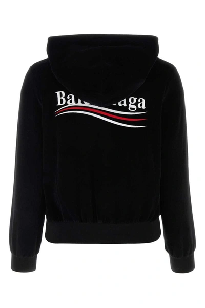 Shop Balenciaga Sweatshirts In Black
