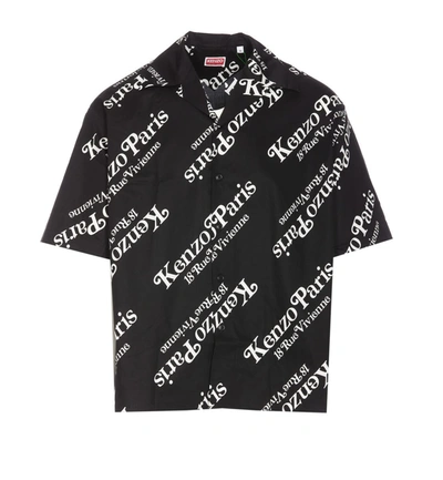 Shop Kenzo Shirts In Black