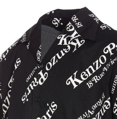 Shop Kenzo Shirts In Black