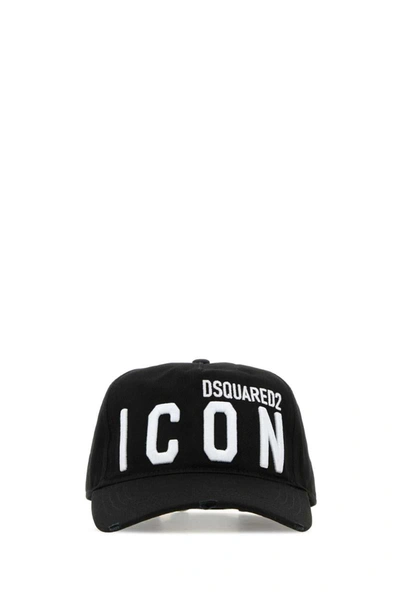 Shop Dsquared2 Dsquared Hats And Headbands In Black