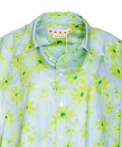 Shop Marni Shirts In Multicolour