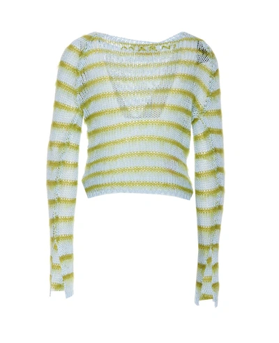 Shop Marni Sweaters In Green