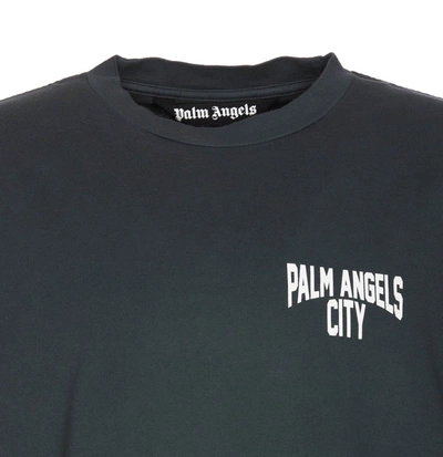 Shop Palm Angels T-shirts And Polos In Grigio