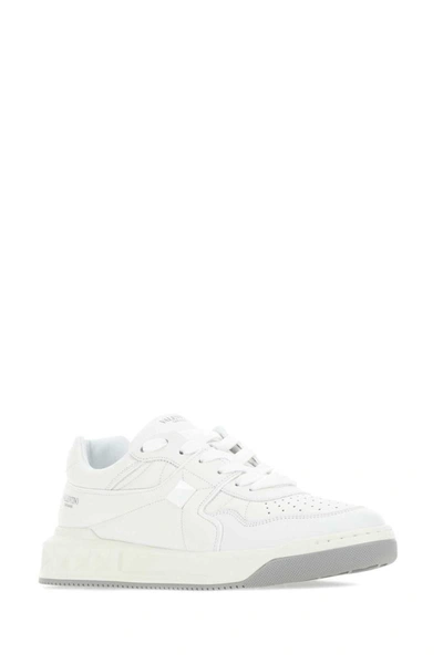 Shop Valentino Garavani Sneakers In White