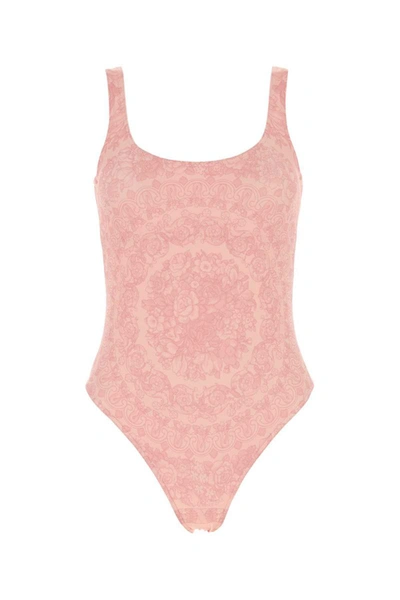 Shop Versace Swimsuits In Pink