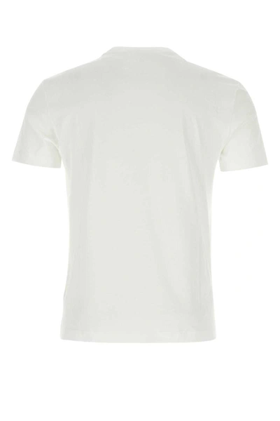 Shop Versace T-shirt In White