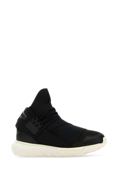 Shop Y-3 Adidas Sneakers In Black