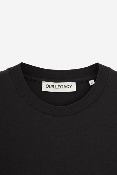 Shop Our Legacy Hover T-shirt In Black