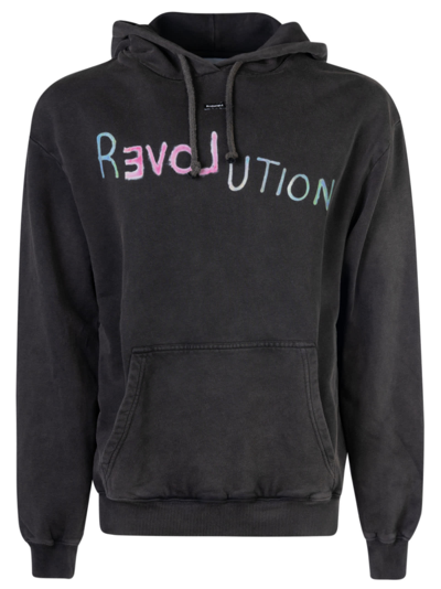 Shop Bluemarble Revolution Hoodie In Black