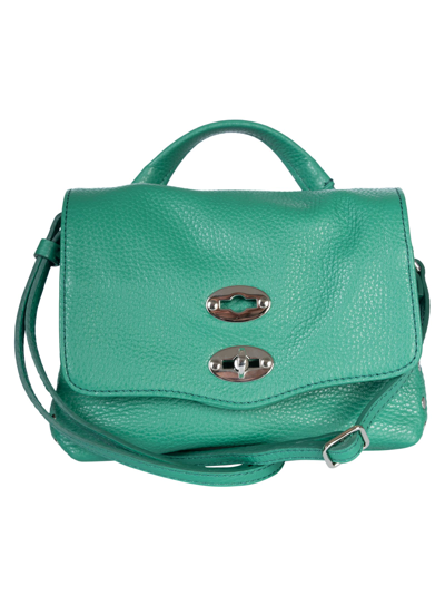 Shop Zanellato Postina Daily Baby Shoulder Bag In Green