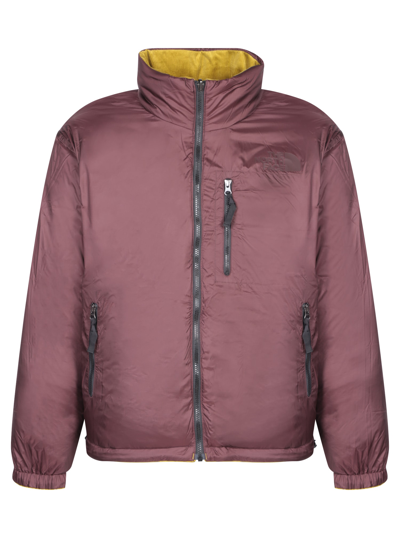Shop The North Face Reversible Green/bordeaux Jacket