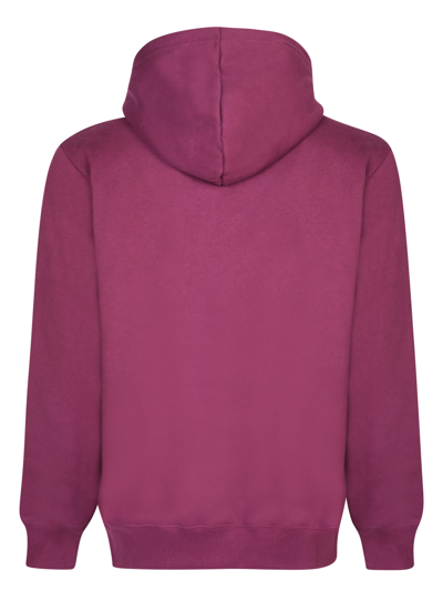 Shop The North Face Heavyweight Purple Hoodie