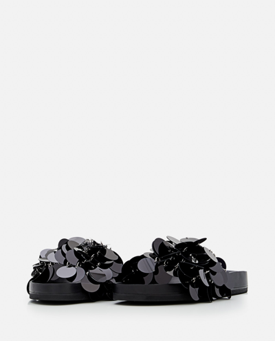 Shop Paco Rabanne Sparkle Sandal In Black