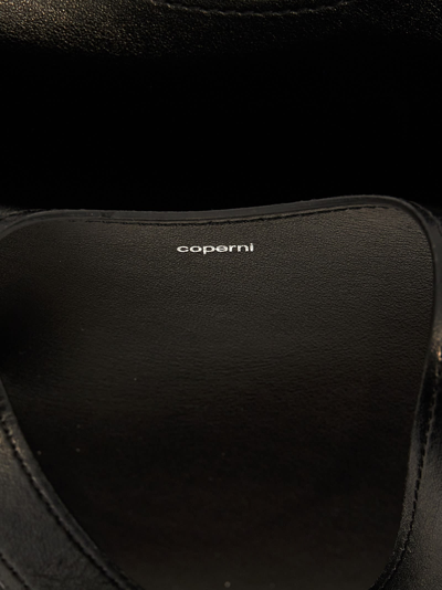 Shop Coperni Micro Swipe Tote Bag Crossbody Bag In Black
