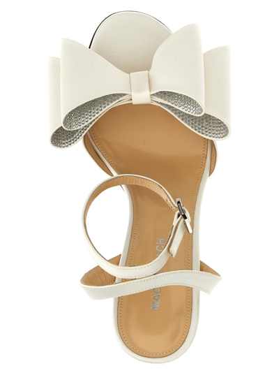 Shop Mach &amp; Mach Le Cadeau Sandals In White