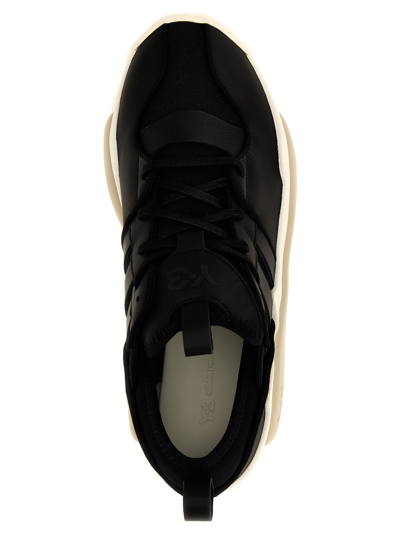Shop Y-3 Rivalry Sneakers In White/black
