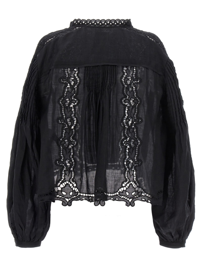 Shop Isabel Marant Kubra Shirt In Black