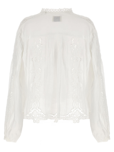 Shop Isabel Marant Kubra Shirt In White
