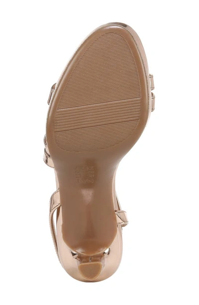 Naturalizer Brenta Strappy Sandal (women) In Rose Gold Synthetic