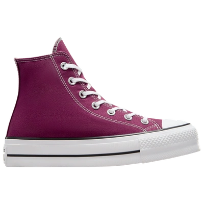 Shop Converse Womens  Chuck Taylor All Star Lift In Legend Berry/white/black