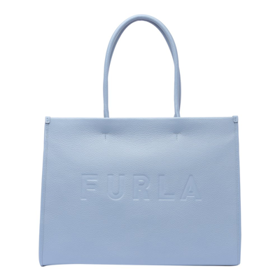 Shop Furla Opportunity Large Tote Bag In Blue