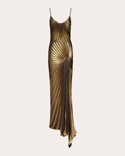 Shop Georgia Hardinge Women's Dazed Maxi Dress In Gold