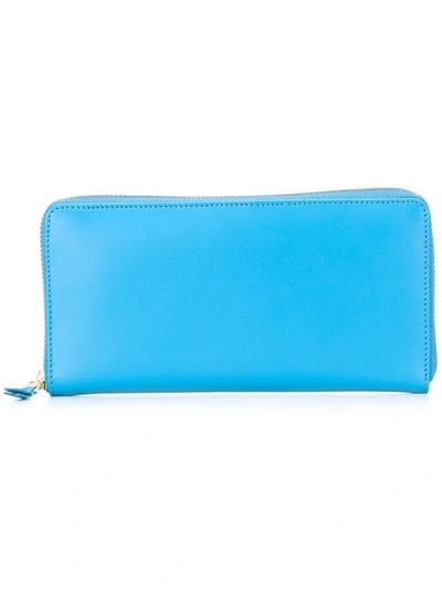 Shop Comme Des Garçons Classic Line Wallet Accessories In Blue