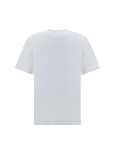 Shop Fendi T-shirts In Bianco